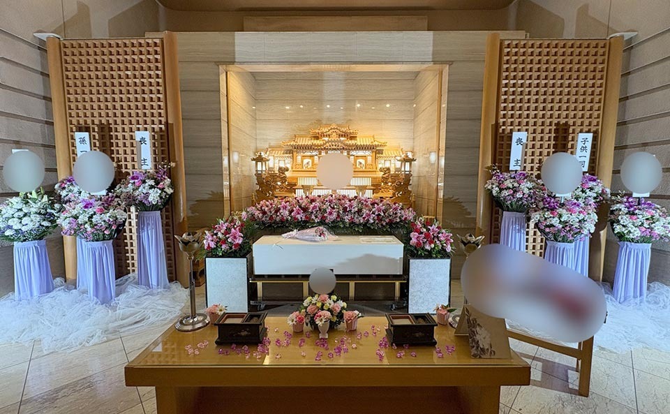 上尾伊奈斎場つつじ苑での一般葬イメージ