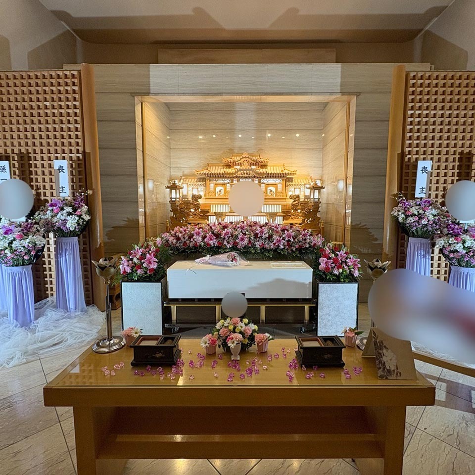 上尾伊奈斎場つつじ苑での一般葬イメージ